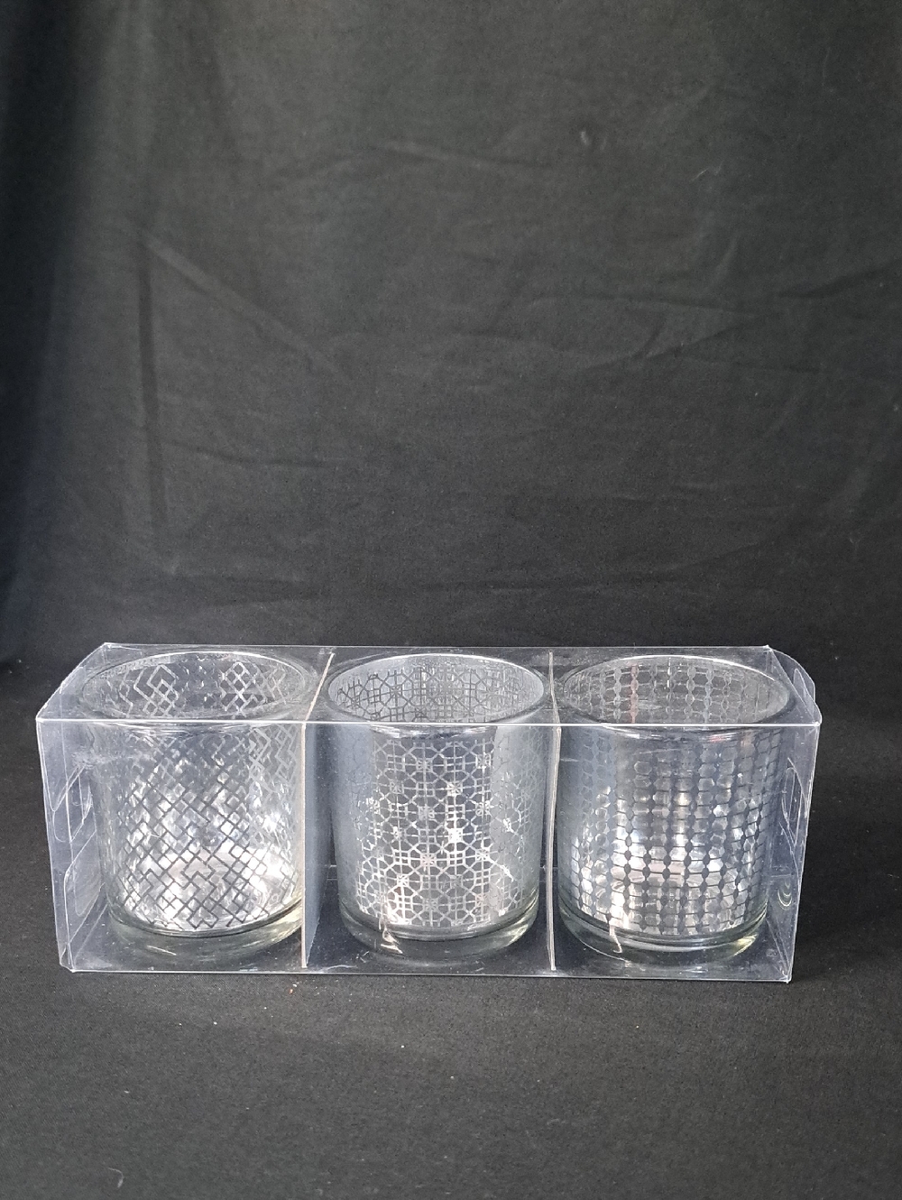 3 Pc Set HOME ESSENTIALS Votives